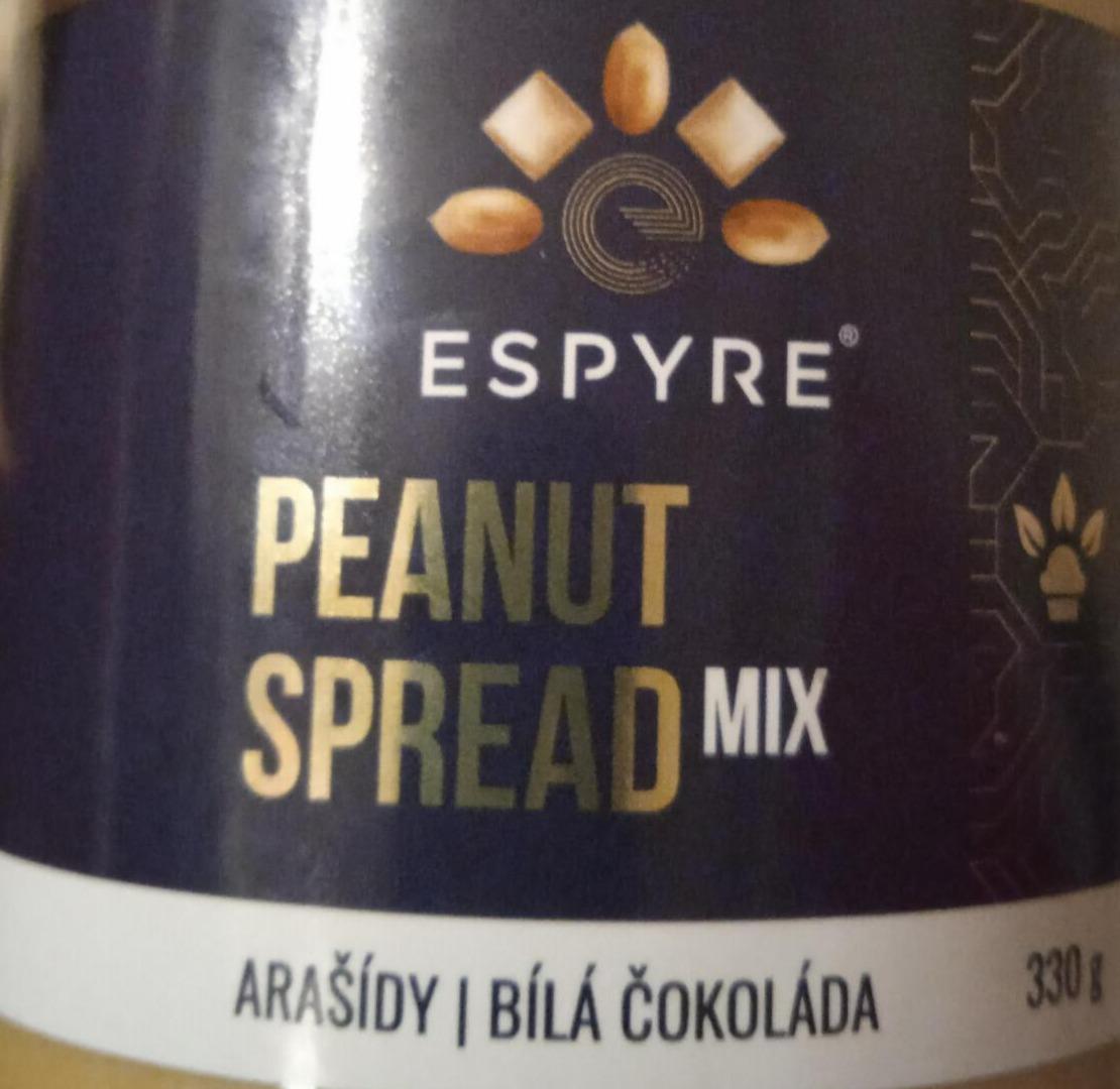 Fotografie - Peanut spread MIX arašídy bílá čokoláda Espyre