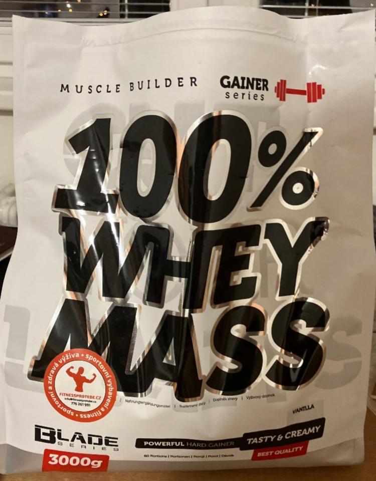 Fotografie - BS Blade 100% Whey Mass Gainer Vanilla HiTec Nutrition