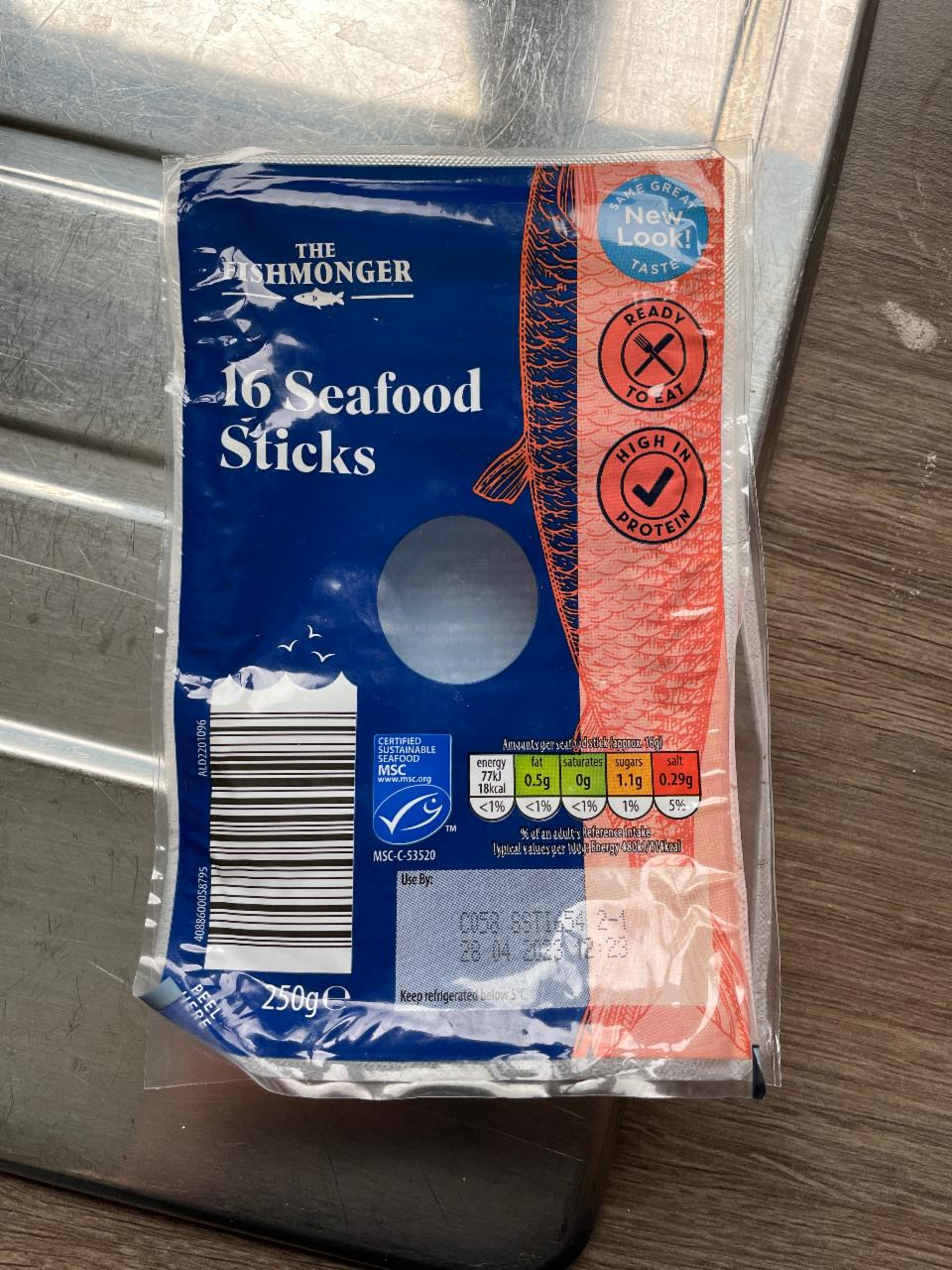 Fotografie - Seafood Sticks The fishmonger