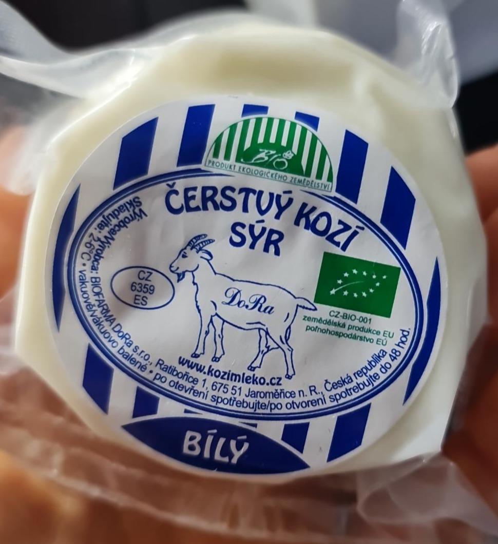 Fotografie - Bio Čerstvý kozí sýr bílý DoRa