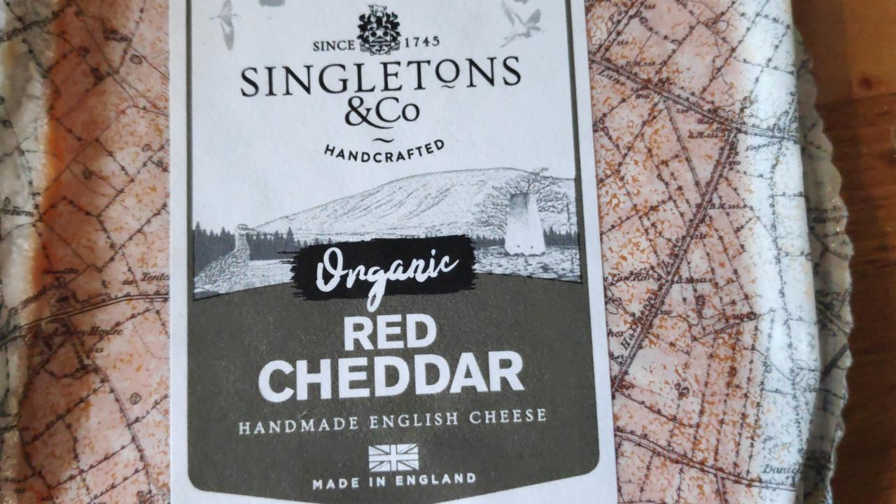 Fotografie - Organic Red Cheddar Singletons & Co
