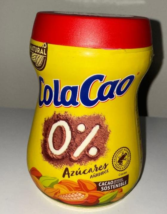 Fotografie - ColaCao 0% azúcares añadidos