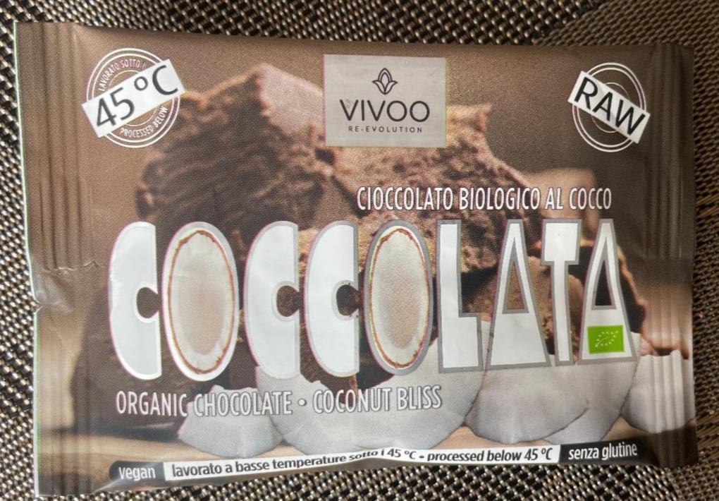 Fotografie - Coccolata Cioccolato Biologico al Cocco Vivoo