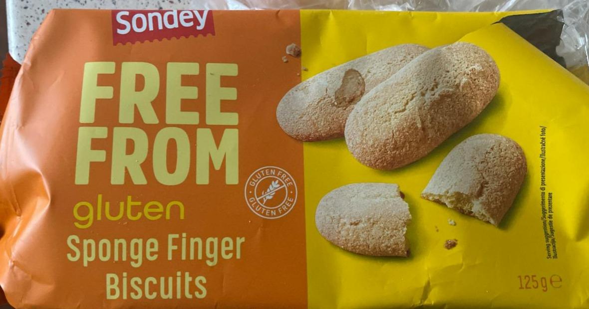 Fotografie - Free from gluten Sponge Finger Biscuits Sondey