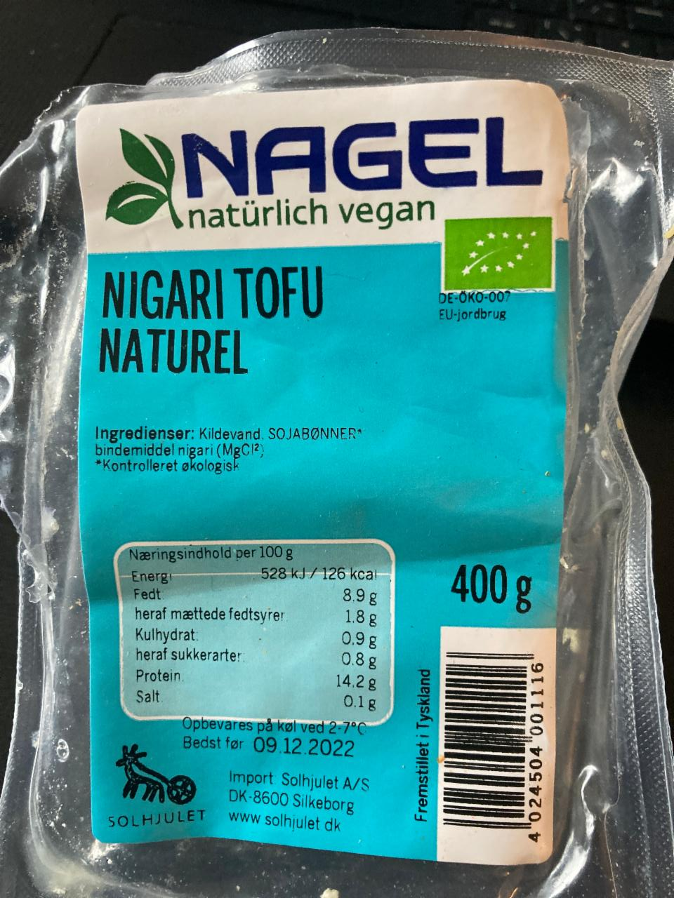 Fotografie - Nigari Tofu Naturel Nagel natürlich vegan