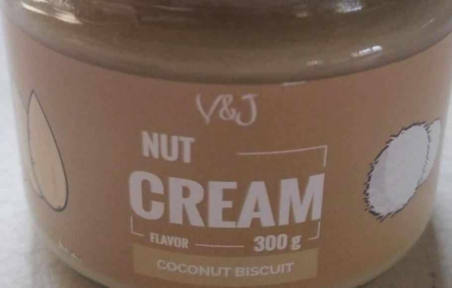 Fotografie - Nut cream flavor Coconut Biscuit V&J