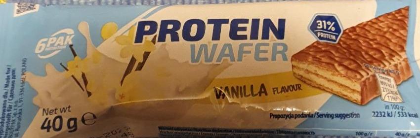 Fotografie - 6PAK protein wafer vanilla
