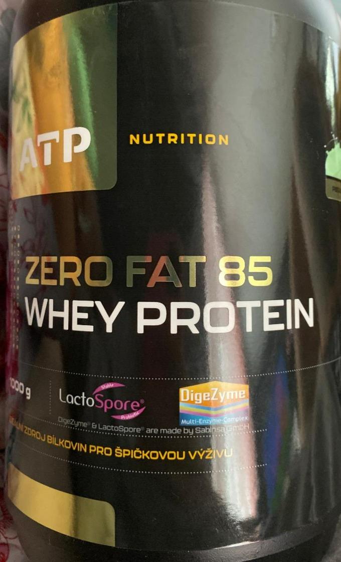 Fotografie - Zero Fat 85 Whey protein pistácie ATP Nutrition