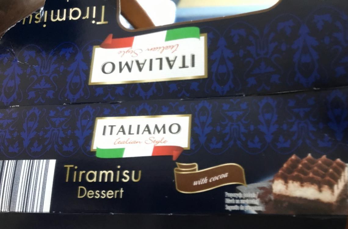 Fotografie - Tiramisu dessert Italiamo
