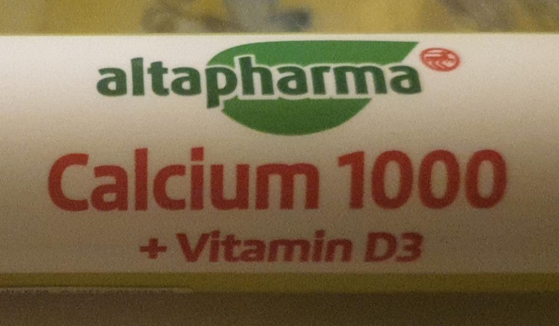 Fotografie - Calcium 1000 + Vitamín D3 Altapharma