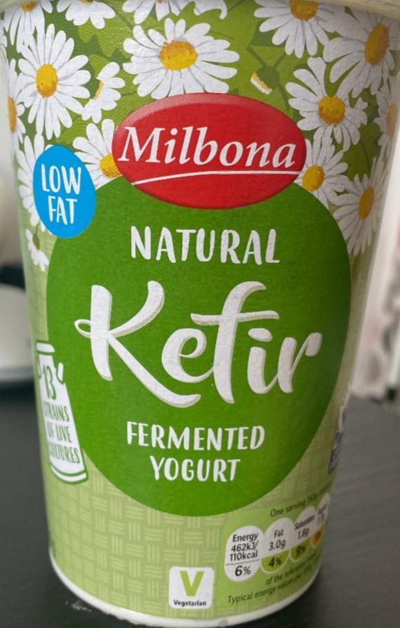 Fotografie - Natural Kefir Fermented Yogurt Milbona