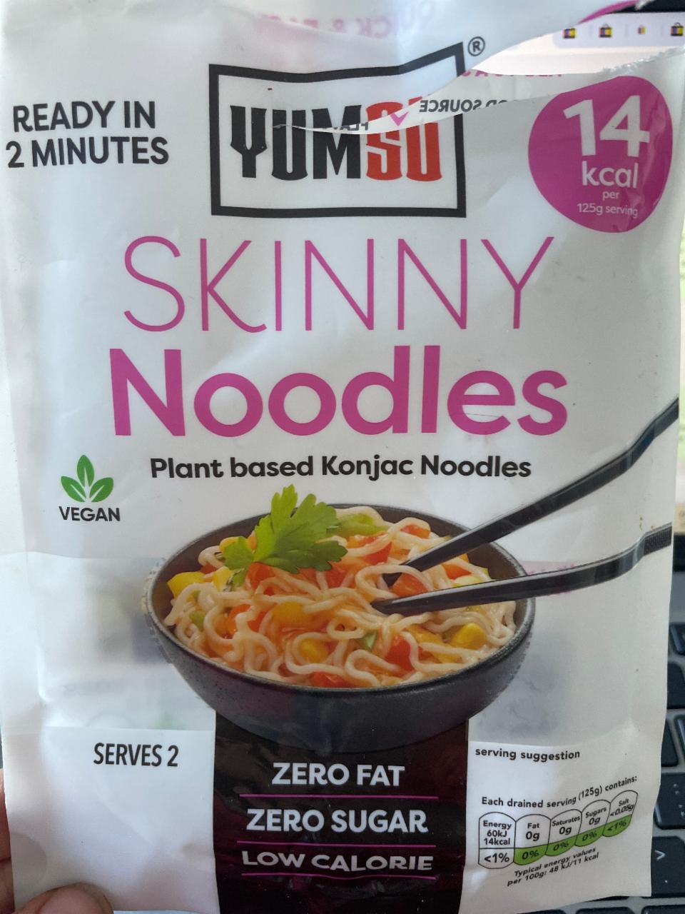 Fotografie - Skinny Noodles Plant based konjac noodles Yumsu