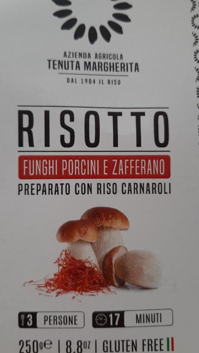 Fotografie - Risotto Funghi Porcini e Zafferano Tenuta Margherita