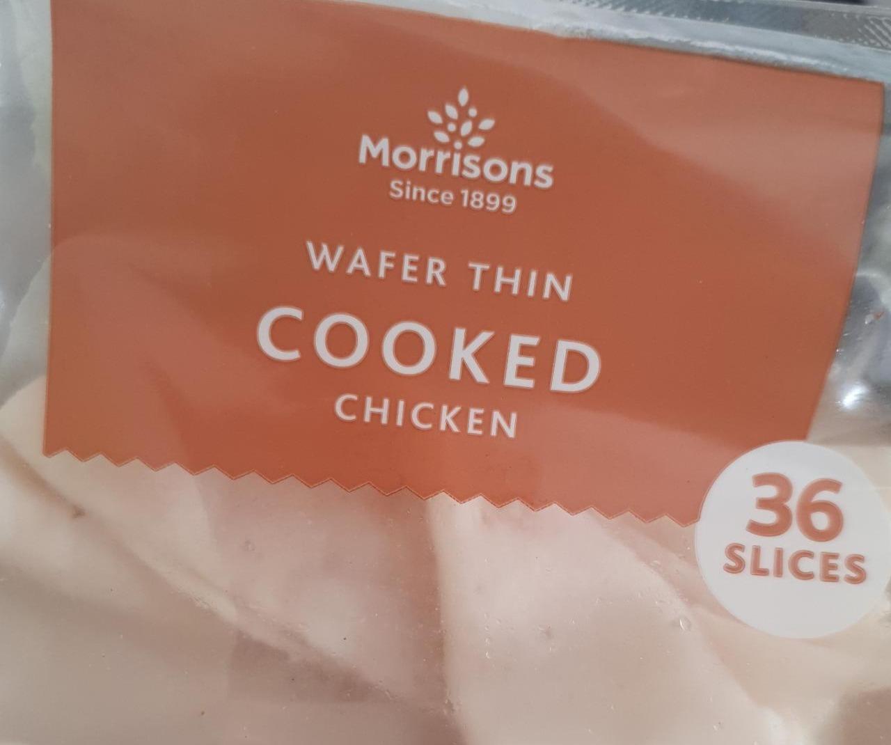 Fotografie - Wafer thin cooked Chicken Morrisons