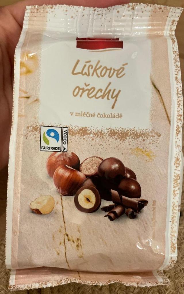 Fotografie - Lískové ořechy v mléčné čokoládě Favorina