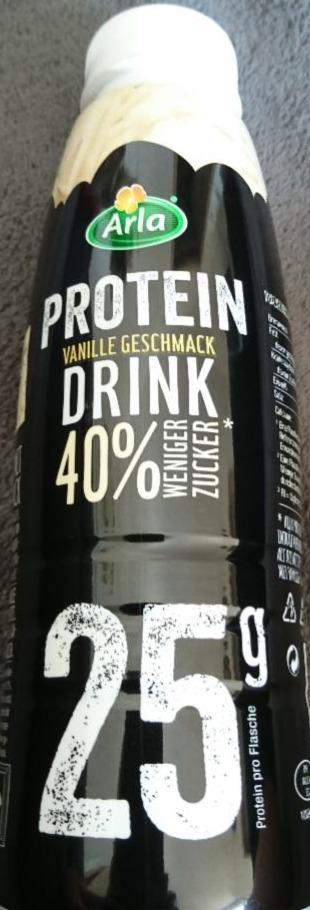 Fotografie - Protein drink Vanille geschmack 40% Arla