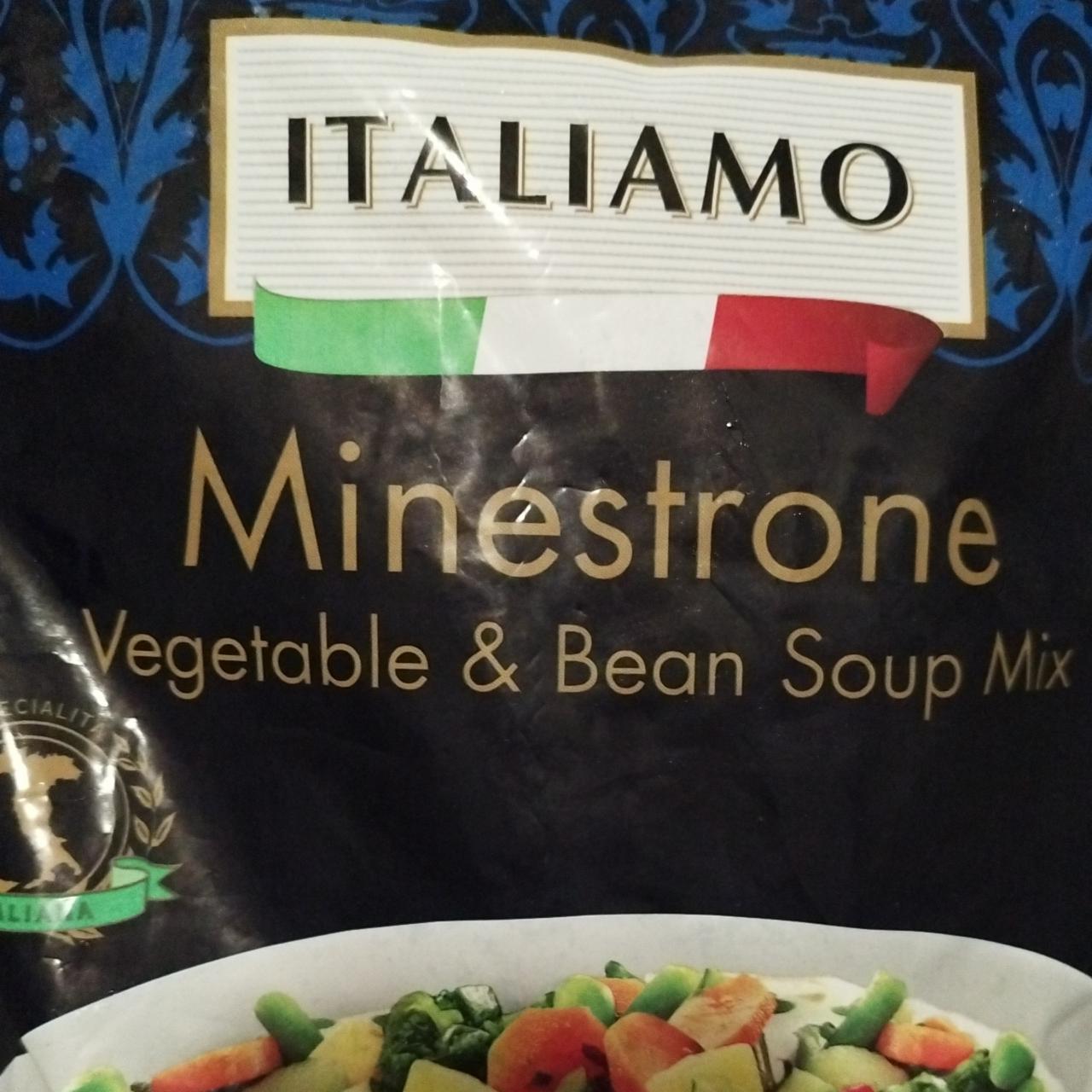 Fotografie - Minestrone Vegetable & Bean Soup Mix Italiamo