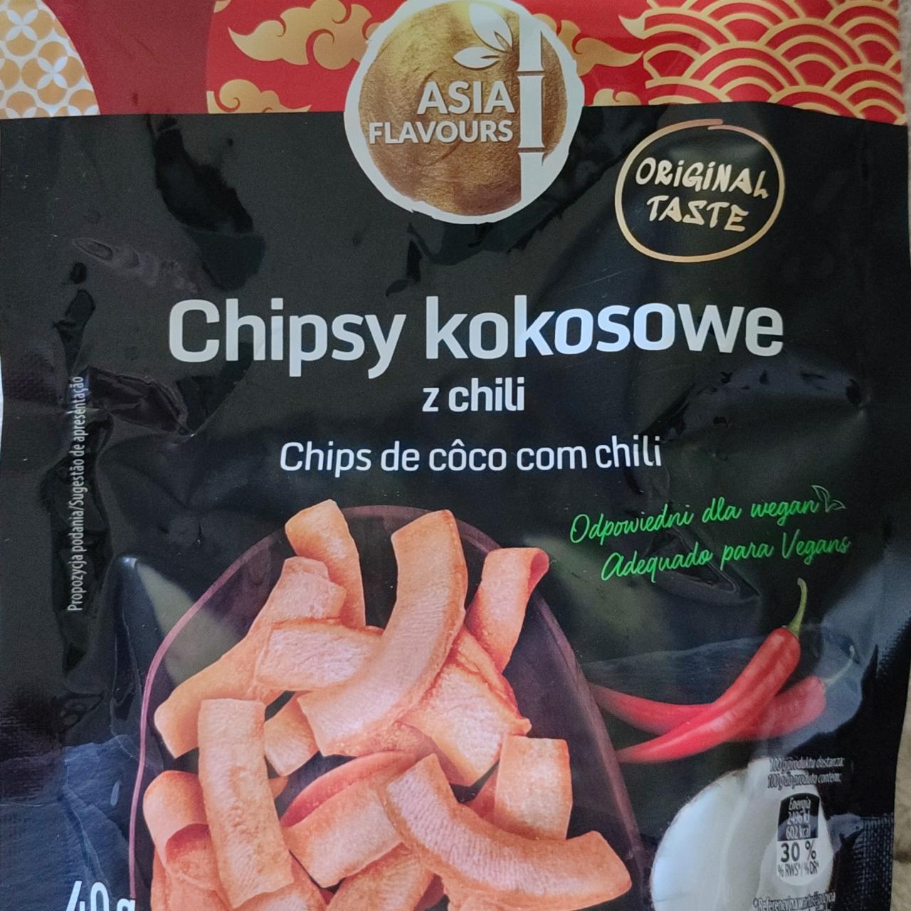 Fotografie - Chipsy kokosowe z chili Asia Flavours