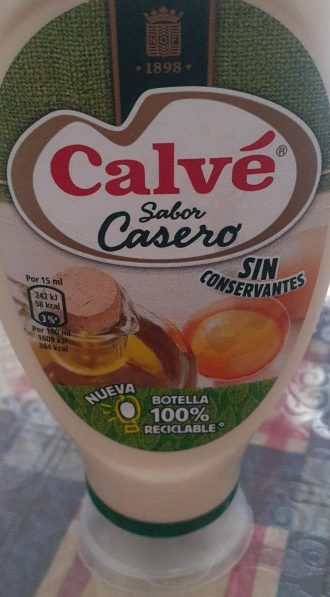 Fotografie - calvé sabor casero