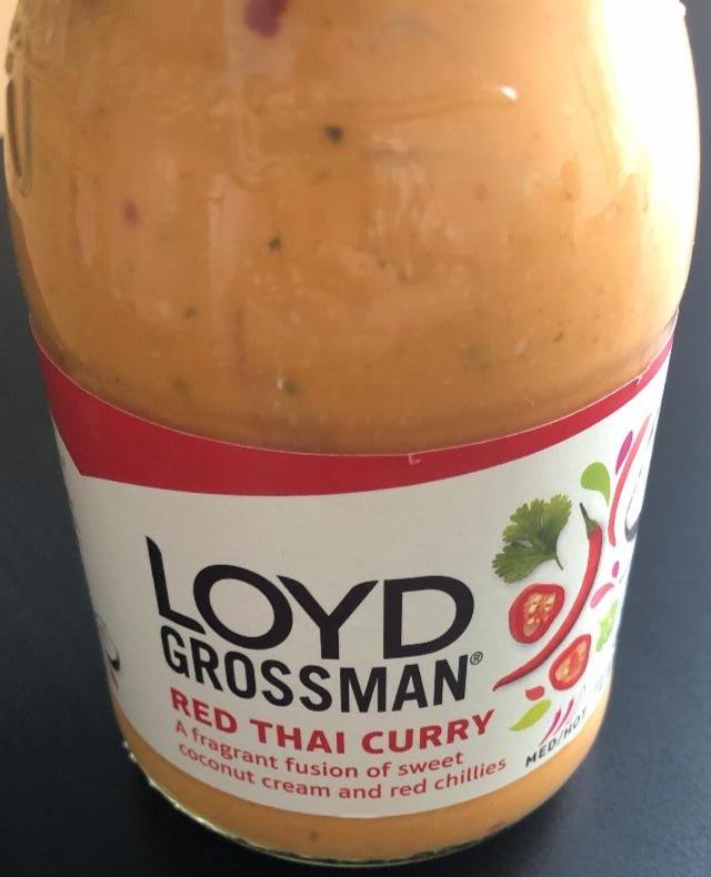 Fotografie - Red Thai Curry Sauce Loyd Grossman