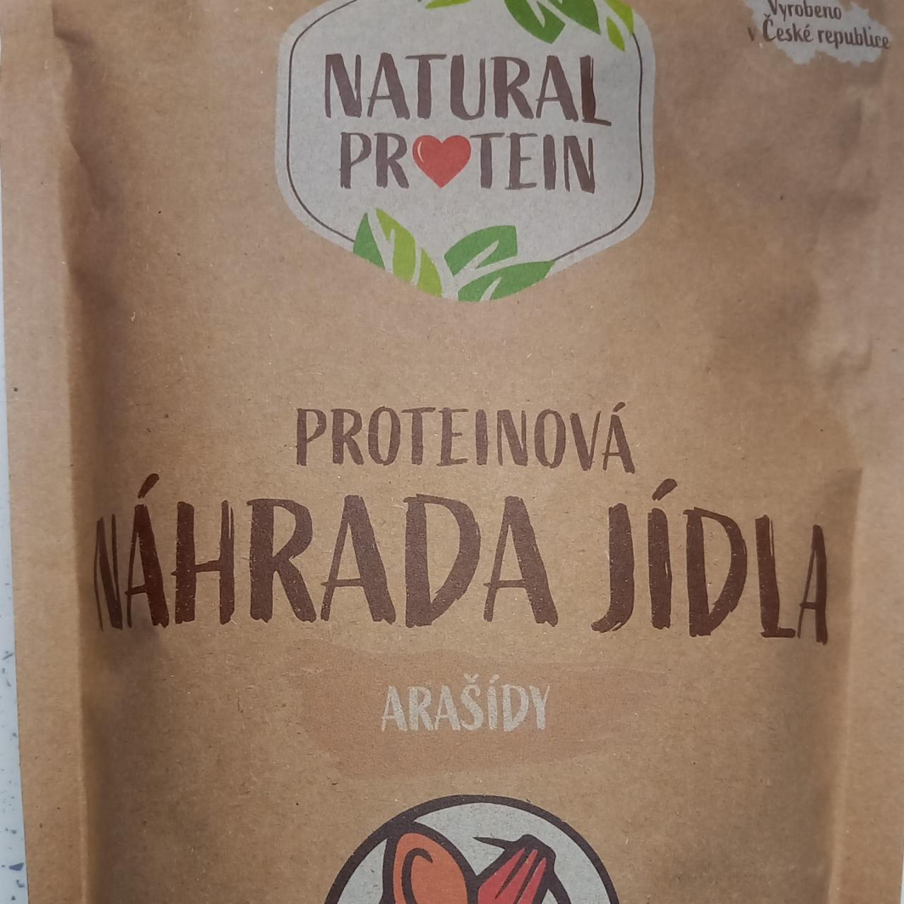 Fotografie - Proteinová náhrada jídla Arašídy Natural protein