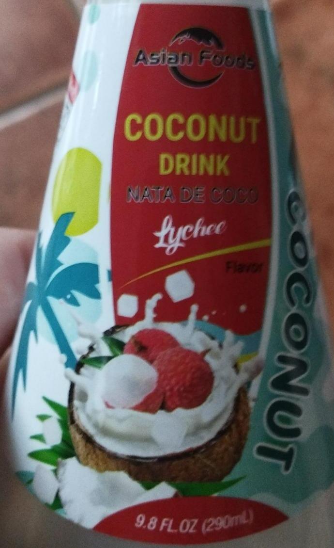 Fotografie - Coconut drink Lychee Asian food