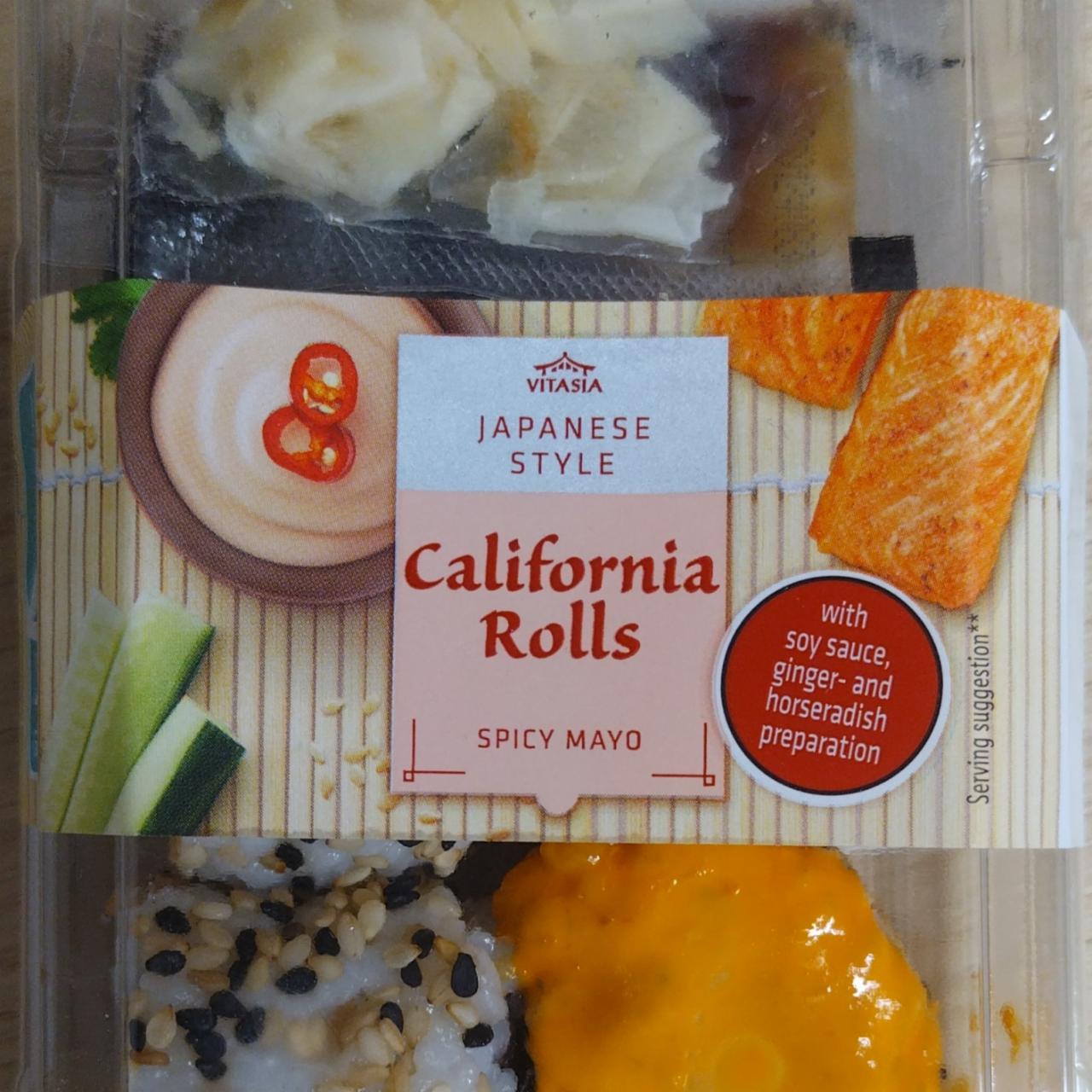 Fotografie - California Rolls Spicy Mayo Vitasia Japanese Style