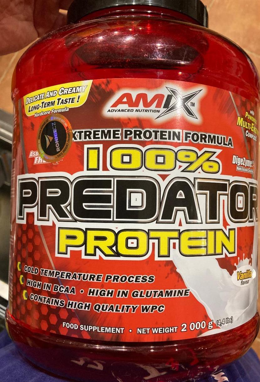 Fotografie - 100% Predator Protein Vanilla Amix