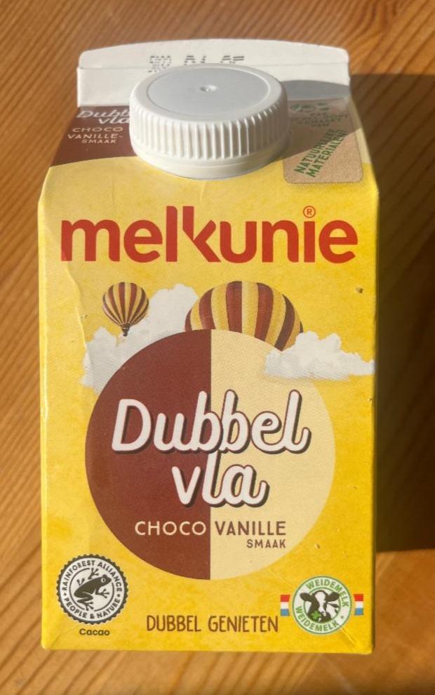 Fotografie - Dubbel vla choco vanille smaak Melkunie