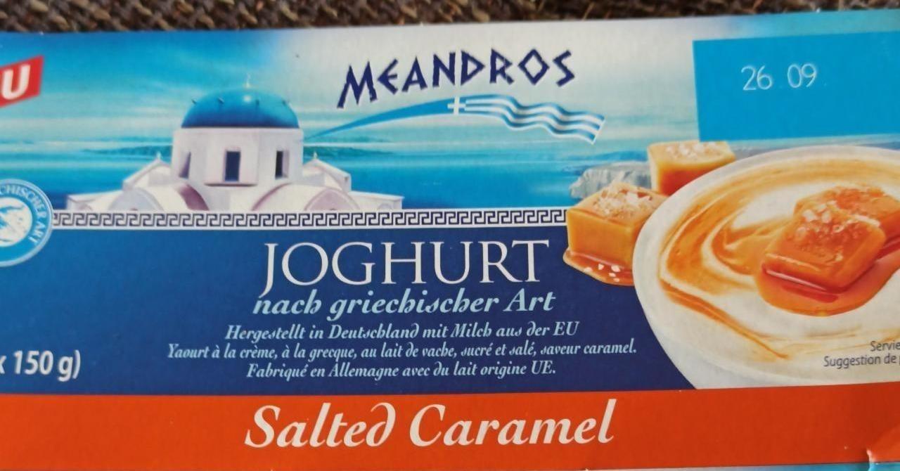 Fotografie - Jogurt nach griechischer Art Salted Caramel Meandros