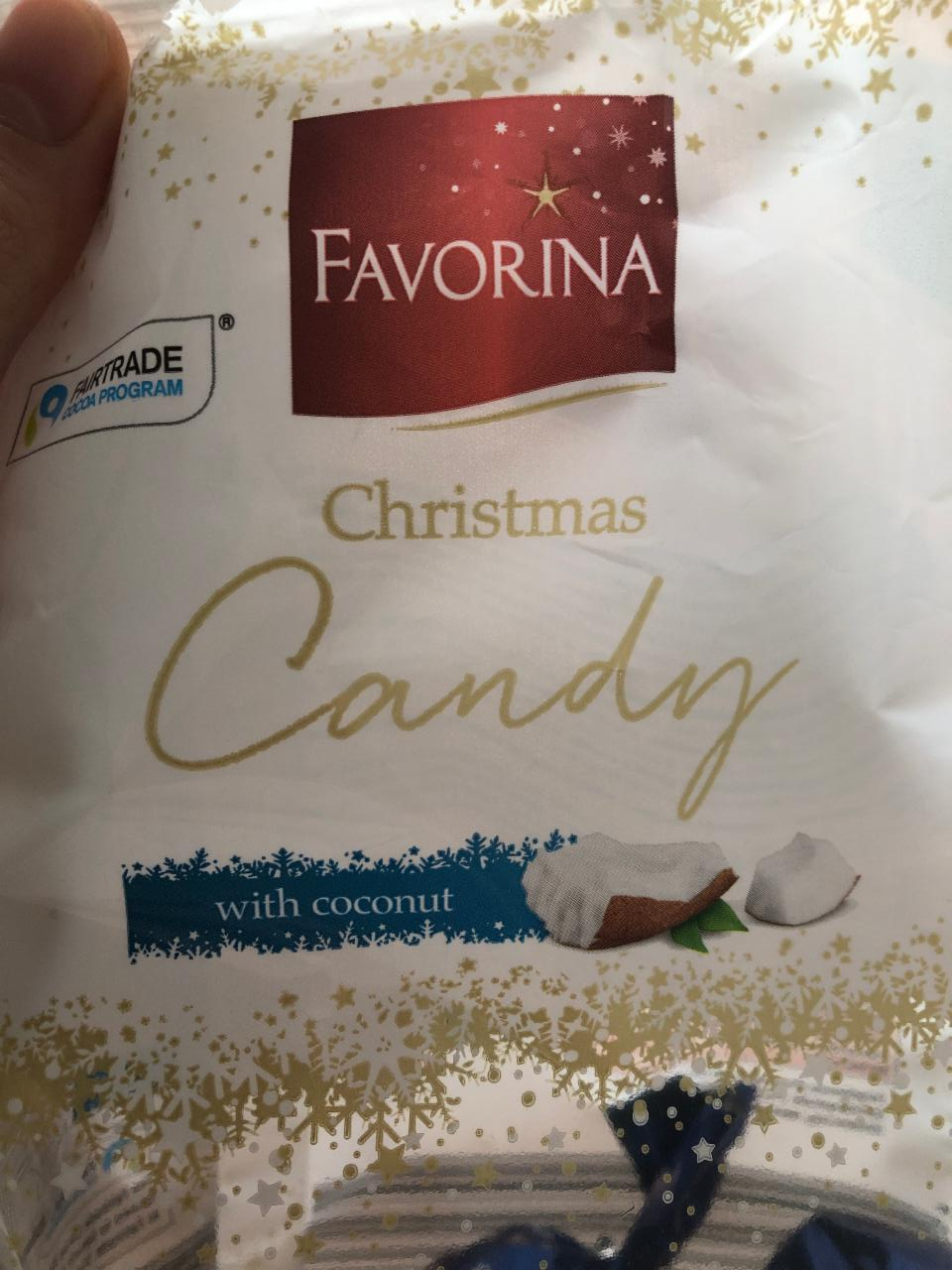 Fotografie - Christmas Candy with coconut Favorina