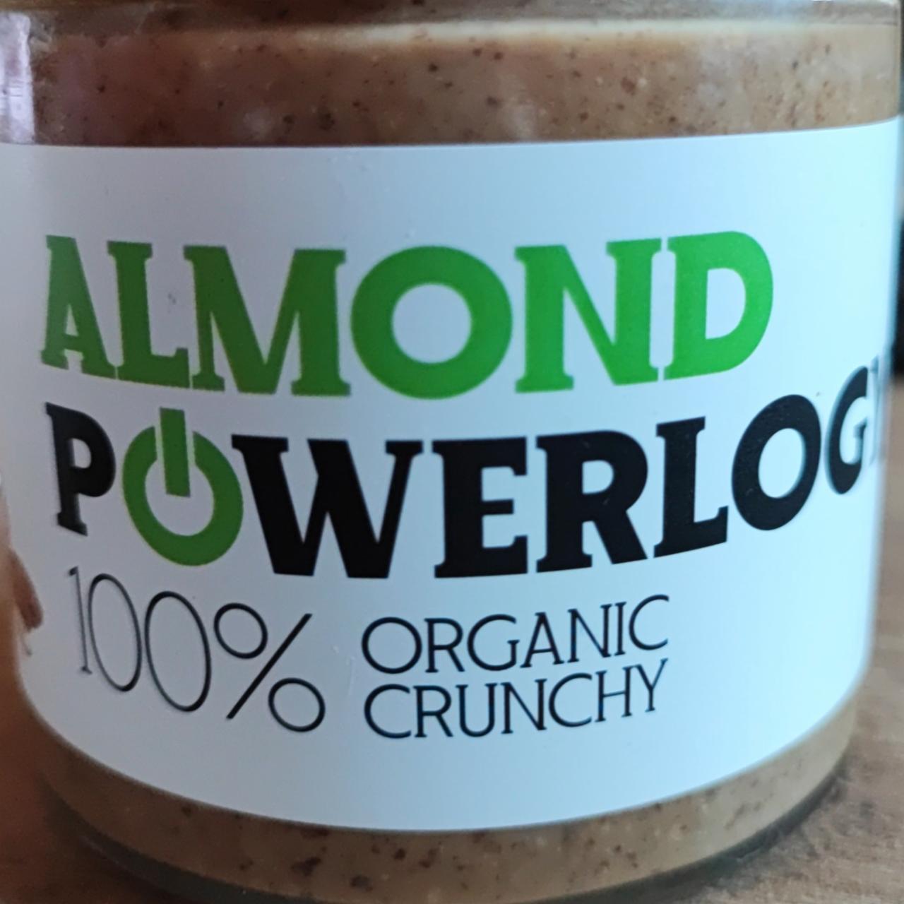 Fotografie - Almond 100% organic crunchy Powerlogy