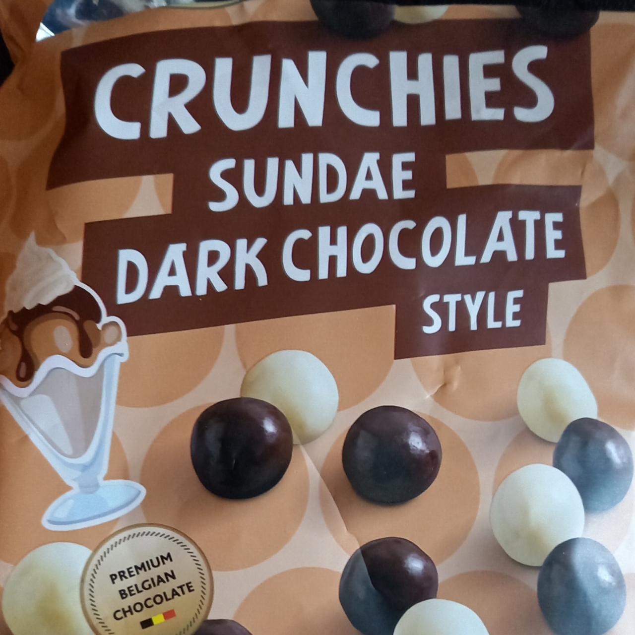 Fotografie - Crunchies Sundae Dark chocolate style Choco Moment
