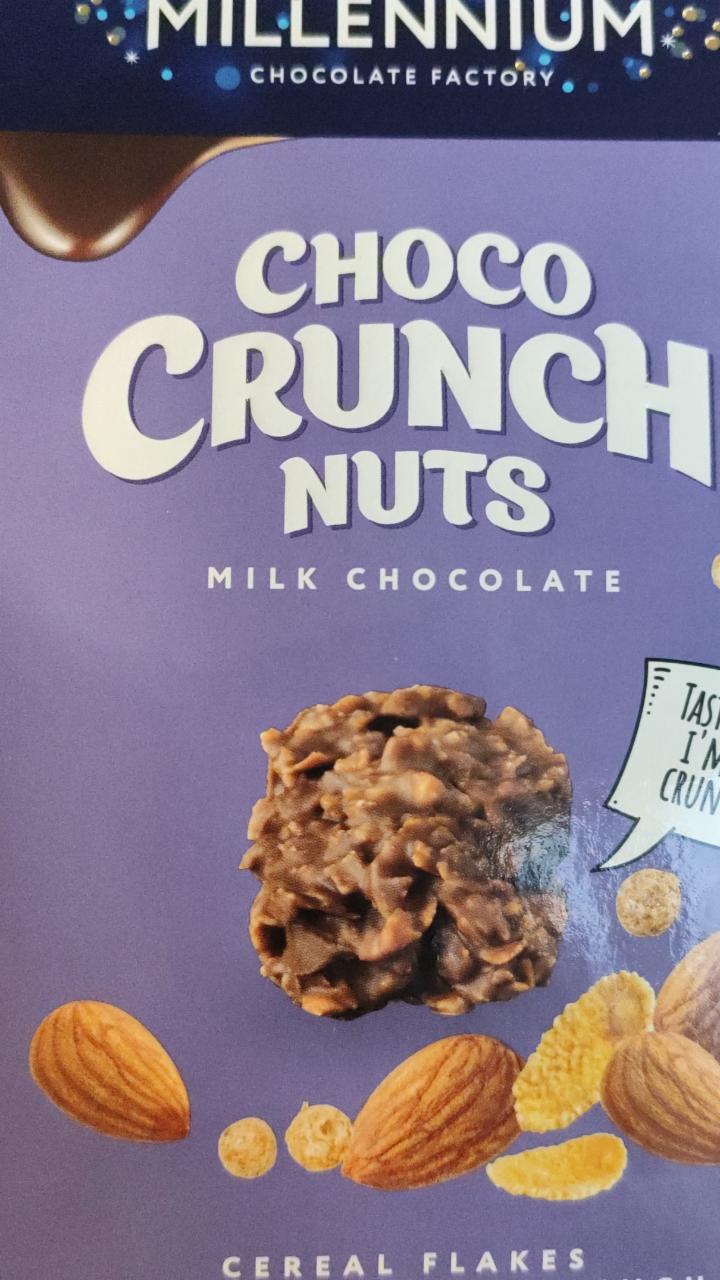 Fotografie - Choco Crunch nuts milk chocolate Millennium