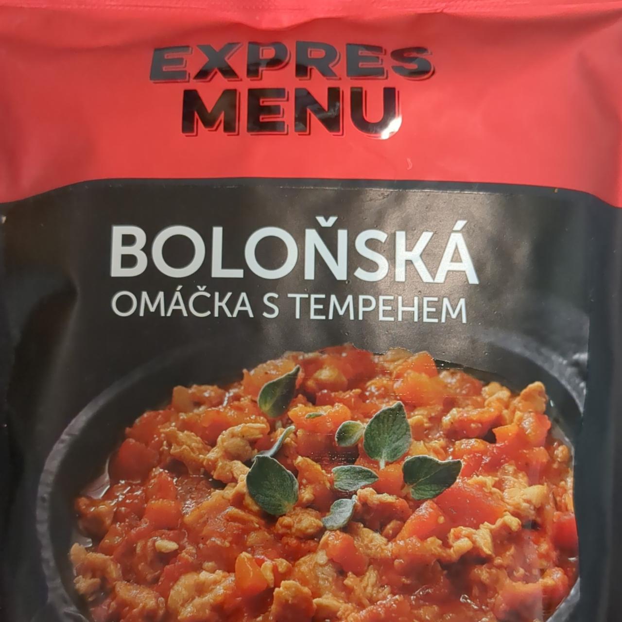Fotografie - Boloňská omáčka s tempehem Expres menu