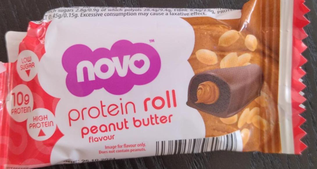 Fotografie - Protein Roll Peanut Butter Novo