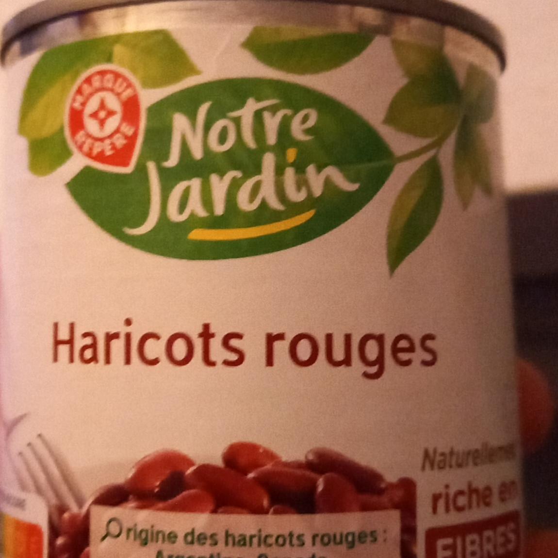 Fotografie - Haricot Rouges Notre Jardin