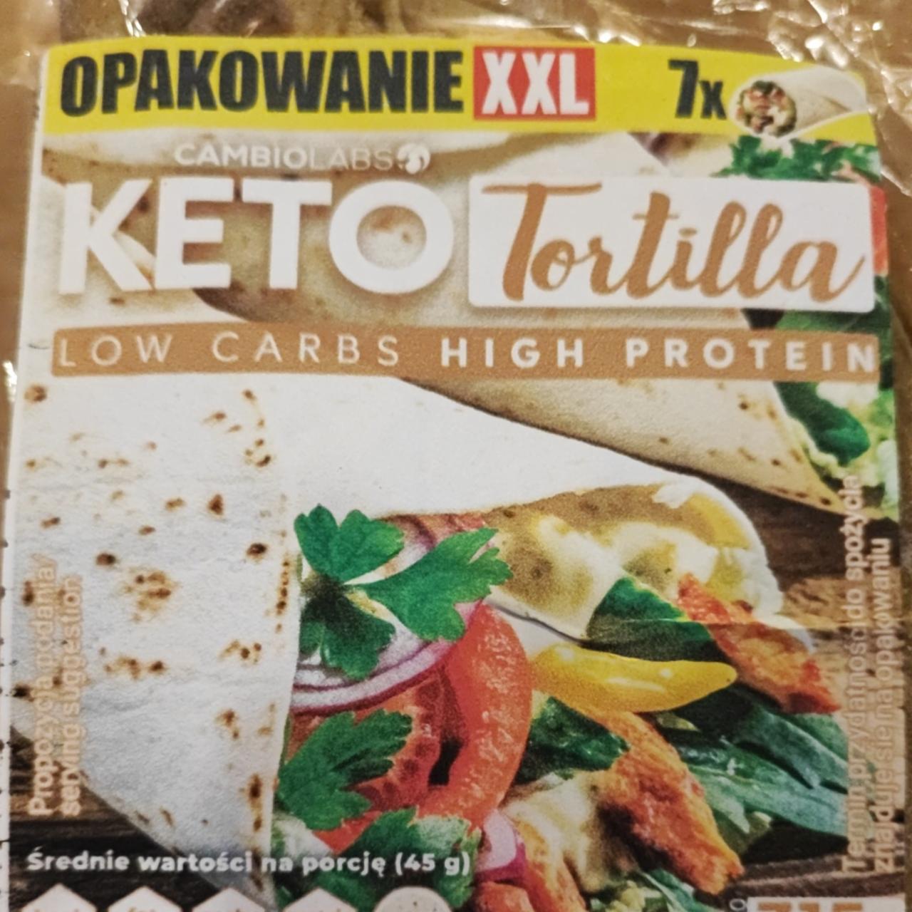Fotografie - Keto Tortilla Low carbs High protein CambioLabs