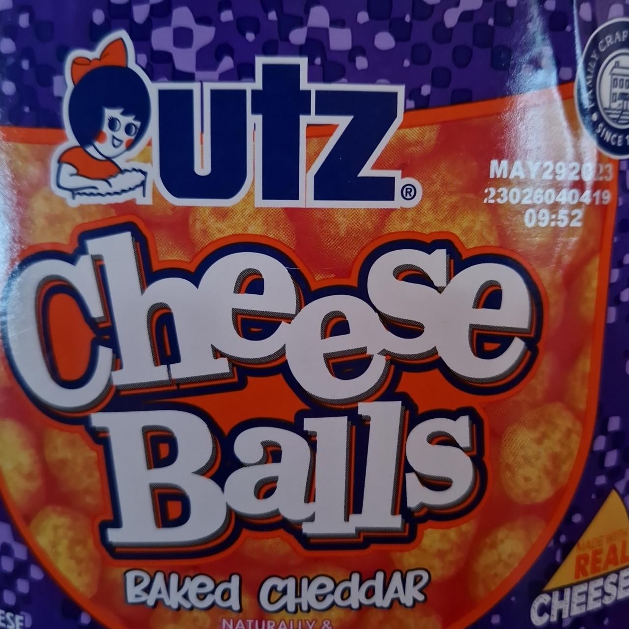 Fotografie - Cheese Balls Baked Cheddar Utz