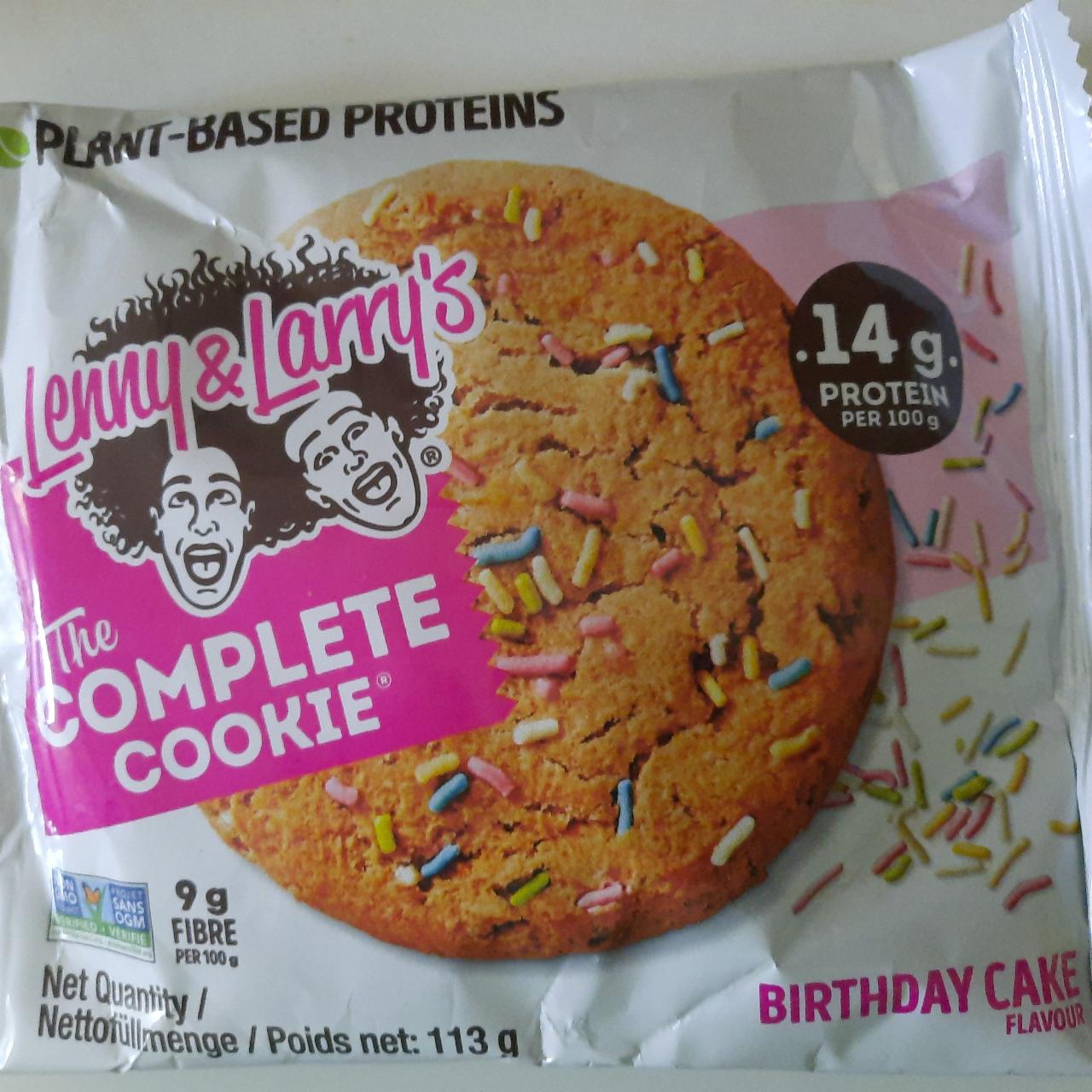 Fotografie - The complete cookie birthday cake 14g protein Lenny&Larry's