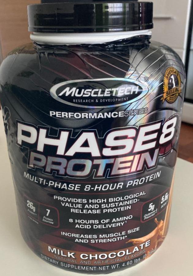 Fotografie - Phase 8 Protein Milk Chocolate MuscleTech
