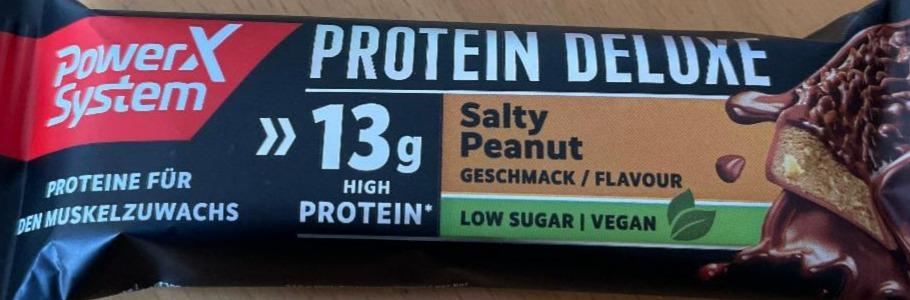 Fotografie - Protein deluxe Salty Peanut Power X System