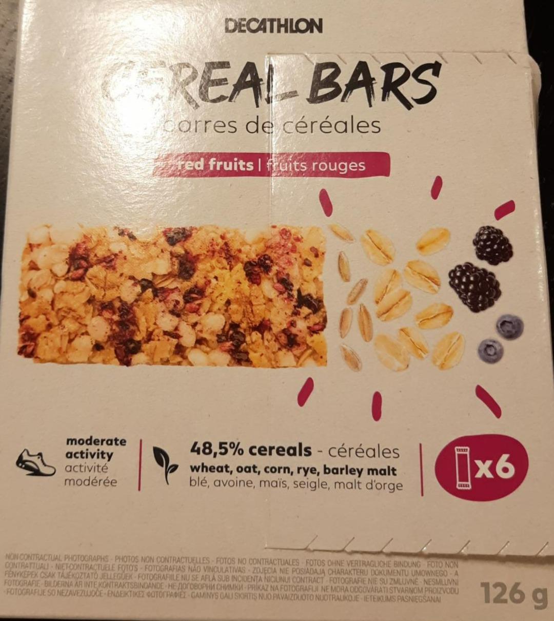 Fotografie - Cereal bars Red fruits Decathlon