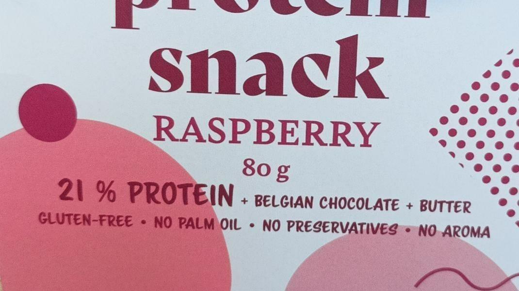 Fotografie - Protein snack raspberry Cerea