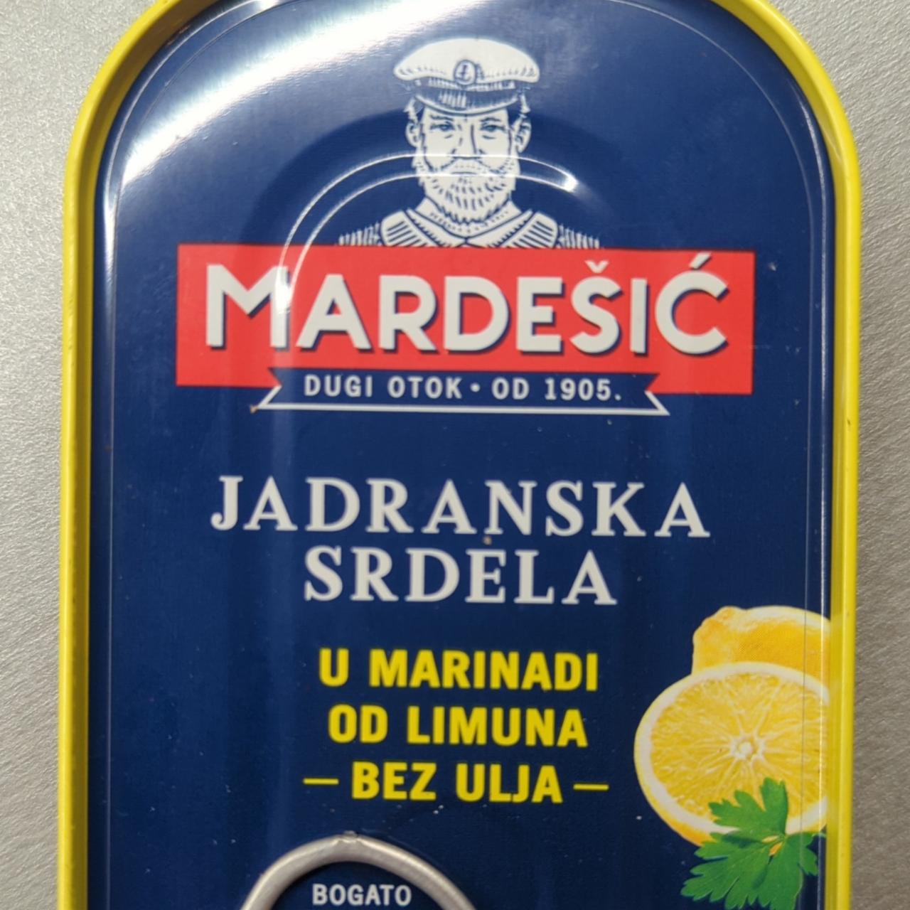 Fotografie - Jadranska srdela u marinadi od limuna Mardešić