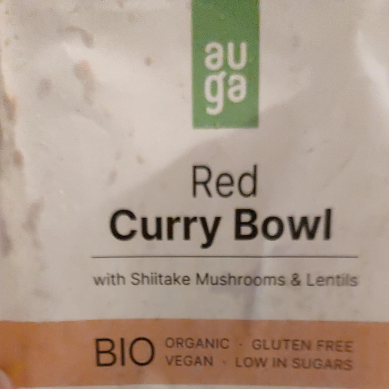 Fotografie - Bio Red Curry Bowl with Shiitake Mushrooms & Lentils Auga