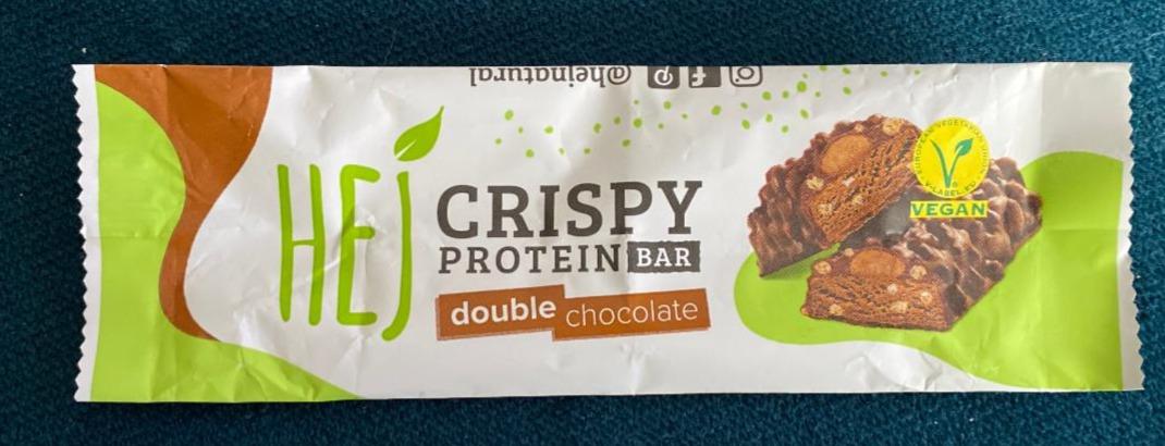 Fotografie - Crispy Protein Bar double chocolate Hej
