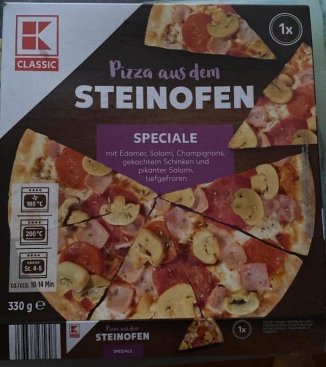 Fotografie - Pizza aus dem Steinofen Speciale K-Classic