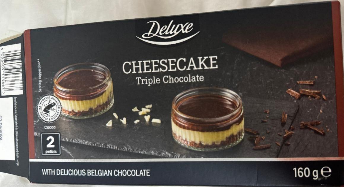 Fotografie - Cheesecake Triple chocolate Deluxe
