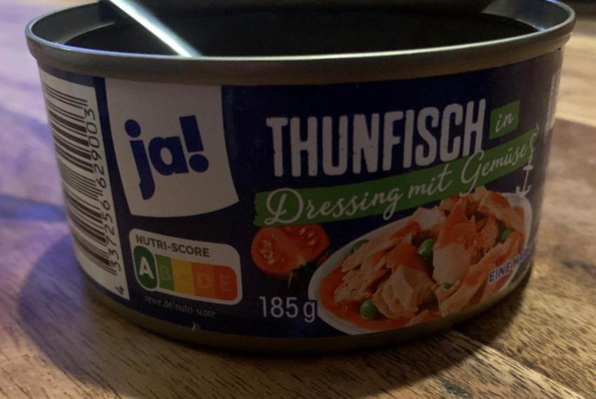 Fotografie - Thunfisch in Dressing mit Gemüse Ja!